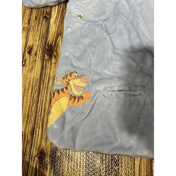 Wonderful World Of Disney Winnie The Pooh Sleepsack 3-6m Soft! Snap Up - Picture 4 of 10